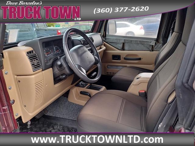 used 2001 Jeep Wrangler car, priced at $12,999