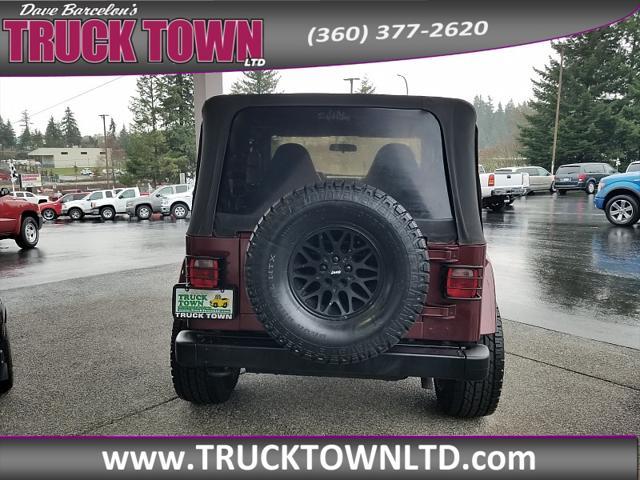 used 2001 Jeep Wrangler car, priced at $12,999