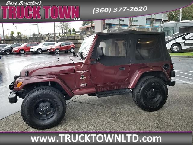 used 2001 Jeep Wrangler car, priced at $12,999