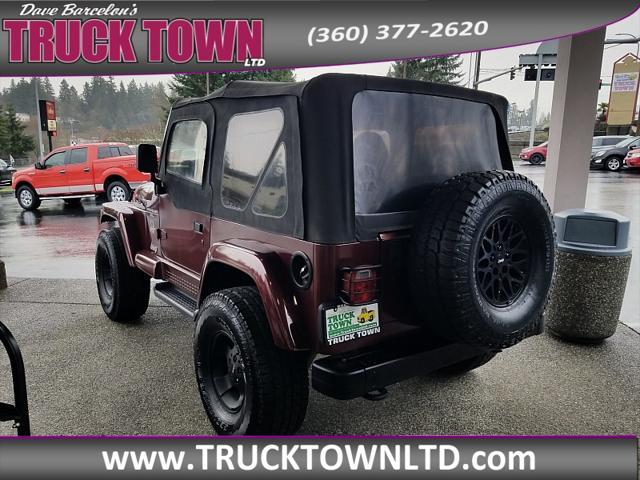 used 2001 Jeep Wrangler car, priced at $12,999