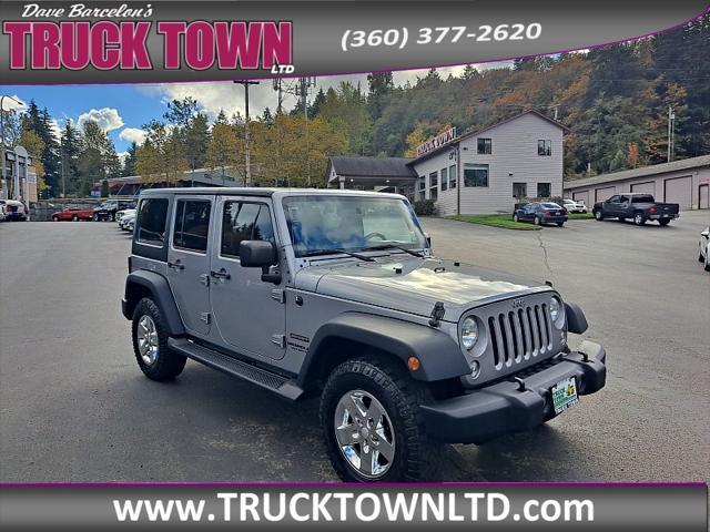 used 2014 Jeep Wrangler Unlimited car, priced at $20,999