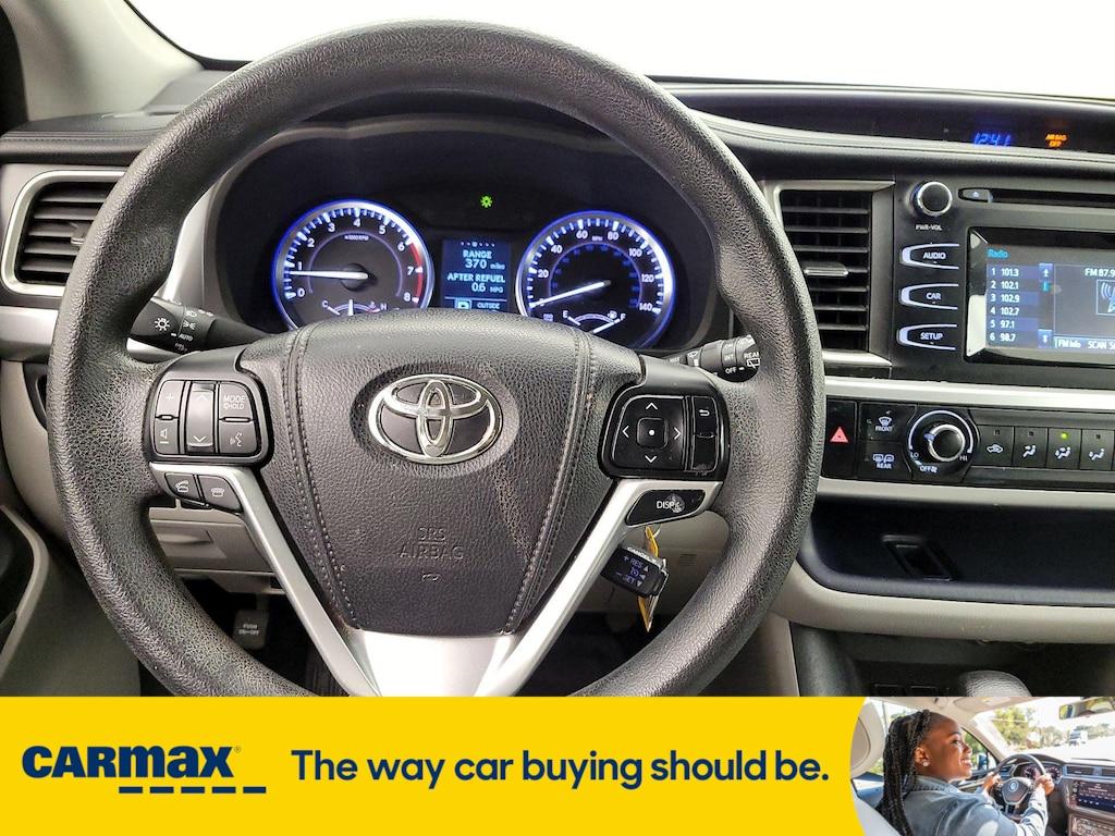 used 2015 Toyota Highlander car, priced at $17,998