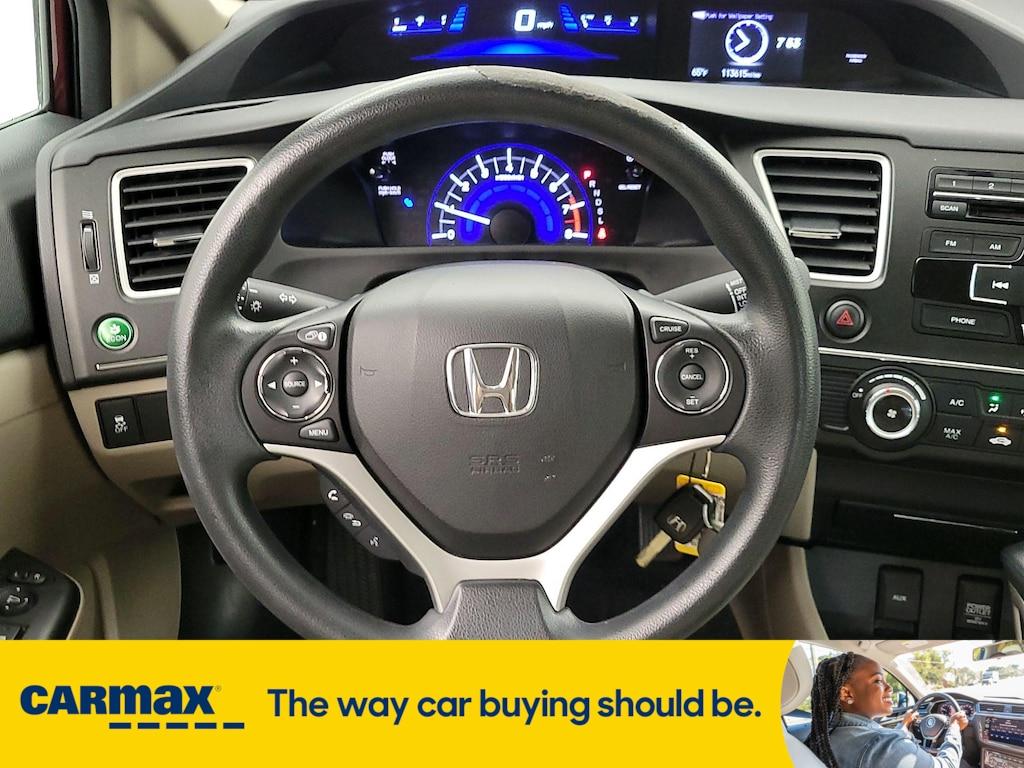 used 2015 Honda Civic car, priced at $14,998