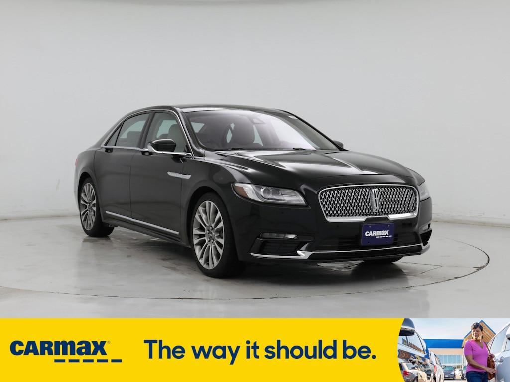 used 2017 Lincoln Continental car, priced at $25,998