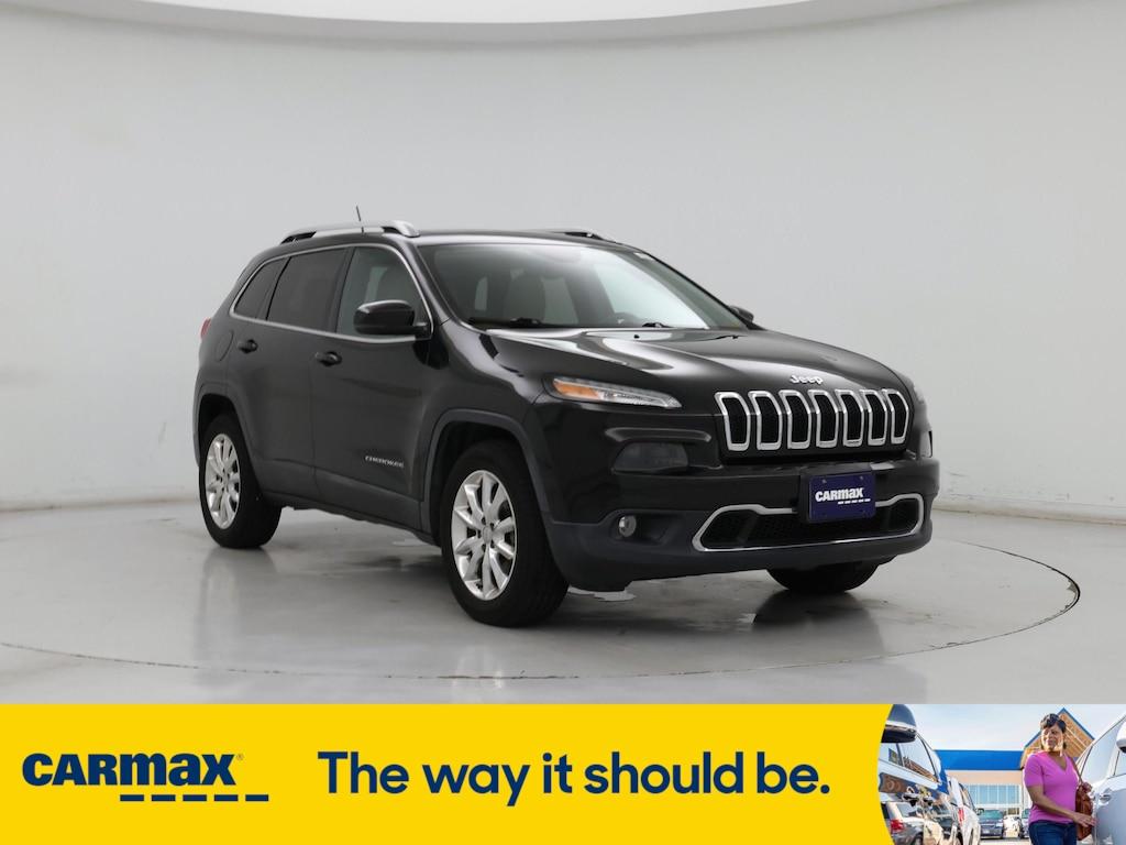 used 2015 Jeep Cherokee car, priced at $15,998