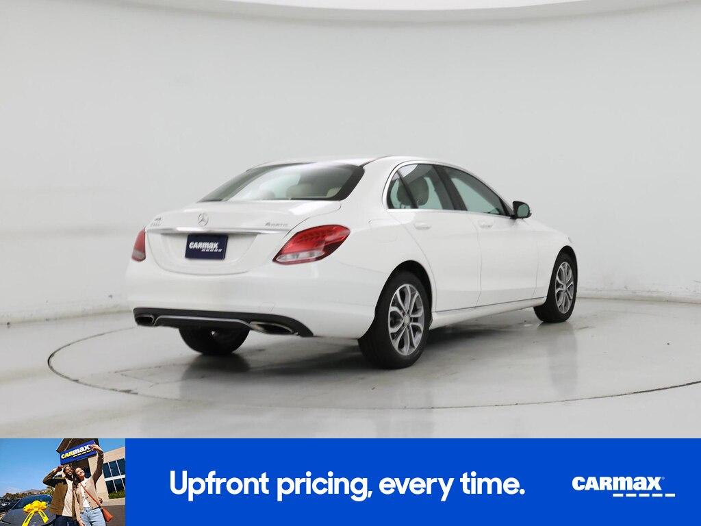 used 2015 Mercedes-Benz C-Class car, priced at $18,998