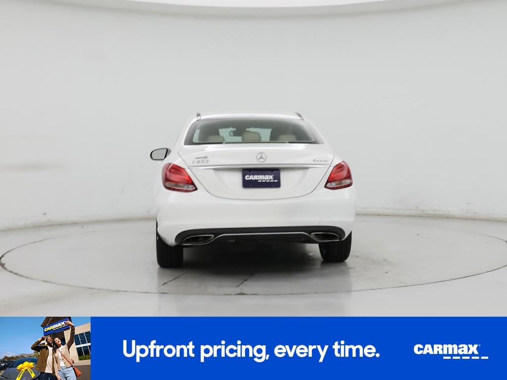 used 2015 Mercedes-Benz C-Class car, priced at $18,998