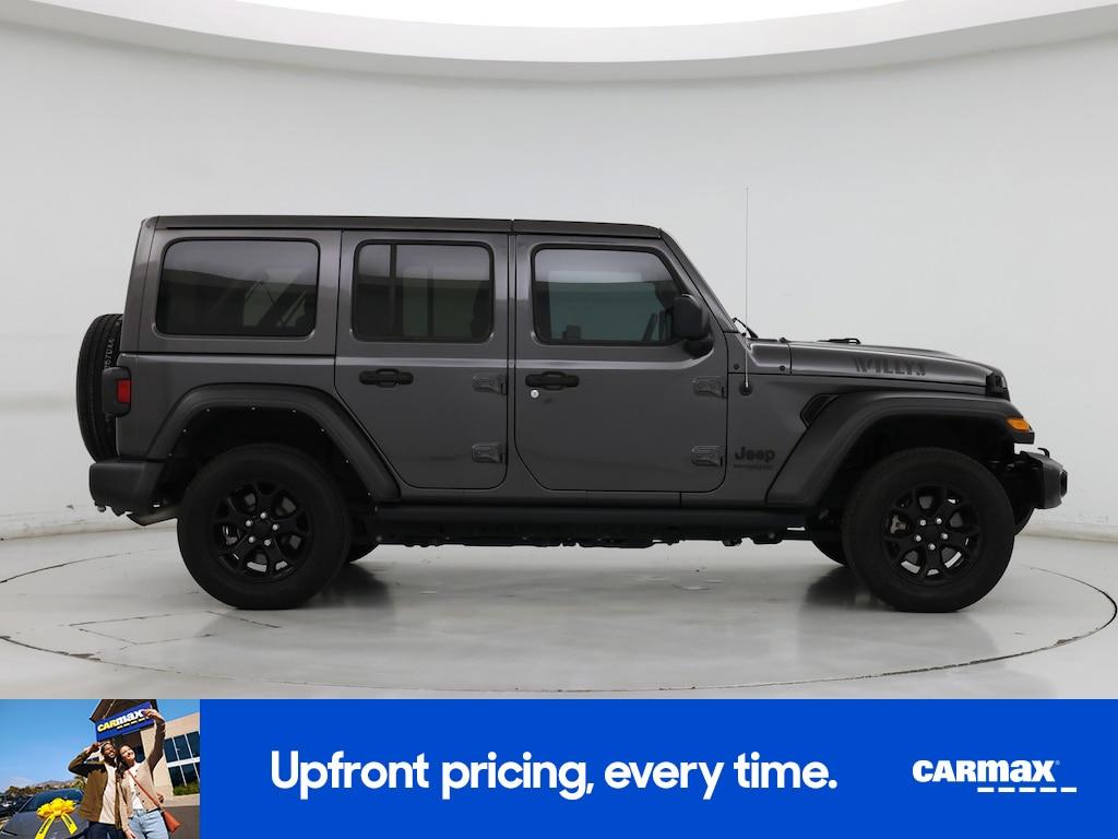used 2021 Jeep Wrangler car, priced at $29,998