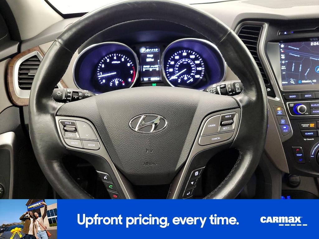 used 2017 Hyundai Santa Fe car, priced at $18,998