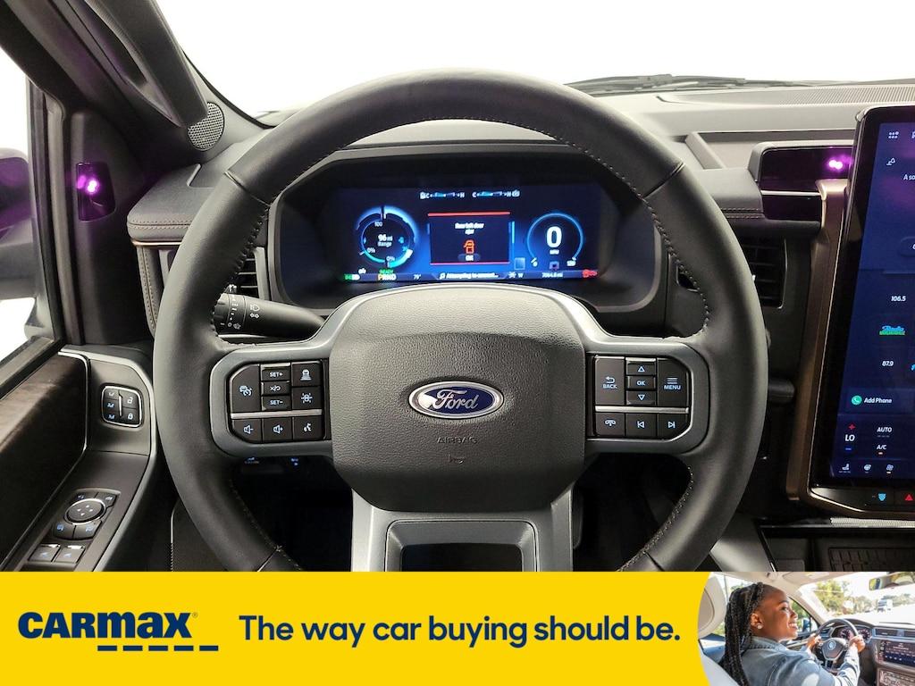 used 2023 Ford F-150 Lightning car, priced at $54,998