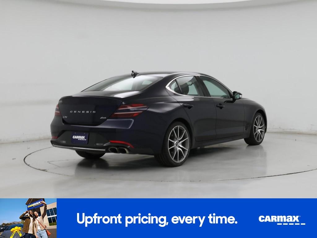 used 2023 Genesis G70 car, priced at $27,998