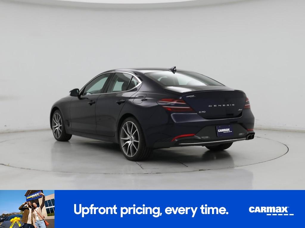 used 2023 Genesis G70 car, priced at $27,998