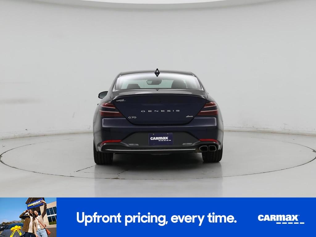 used 2023 Genesis G70 car, priced at $27,998