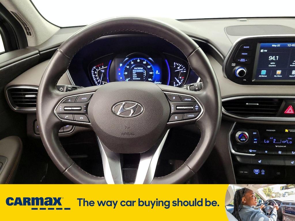 used 2019 Hyundai Santa Fe car, priced at $20,998