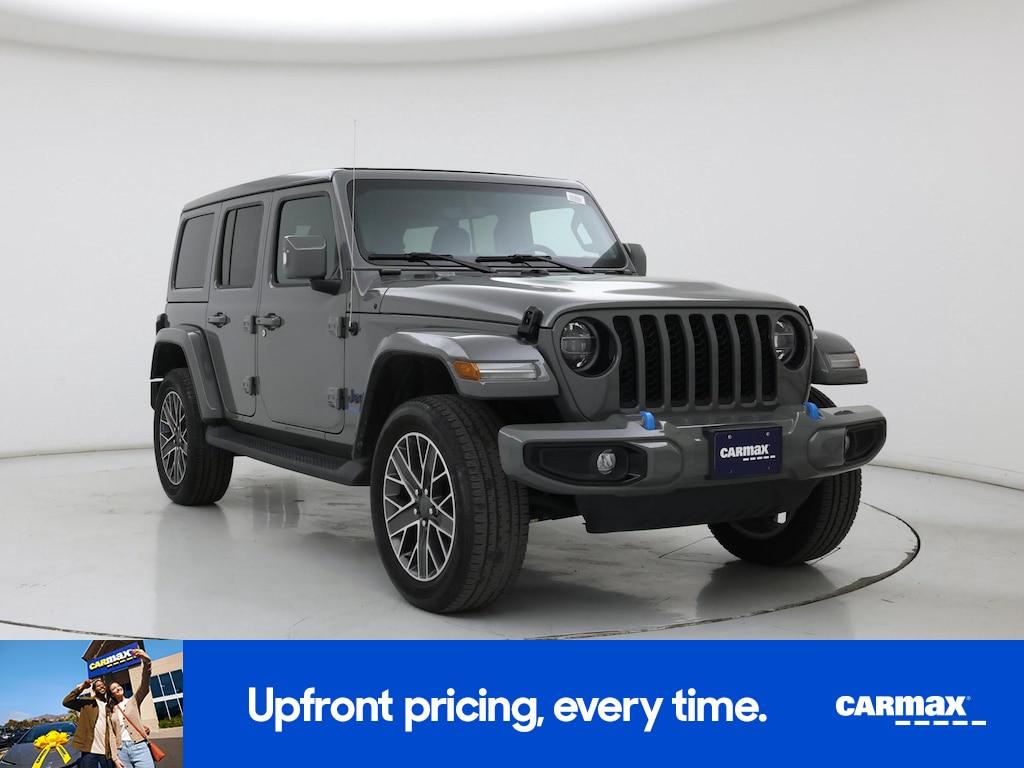 used 2022 Jeep Wrangler Unlimited 4xe car, priced at $35,998