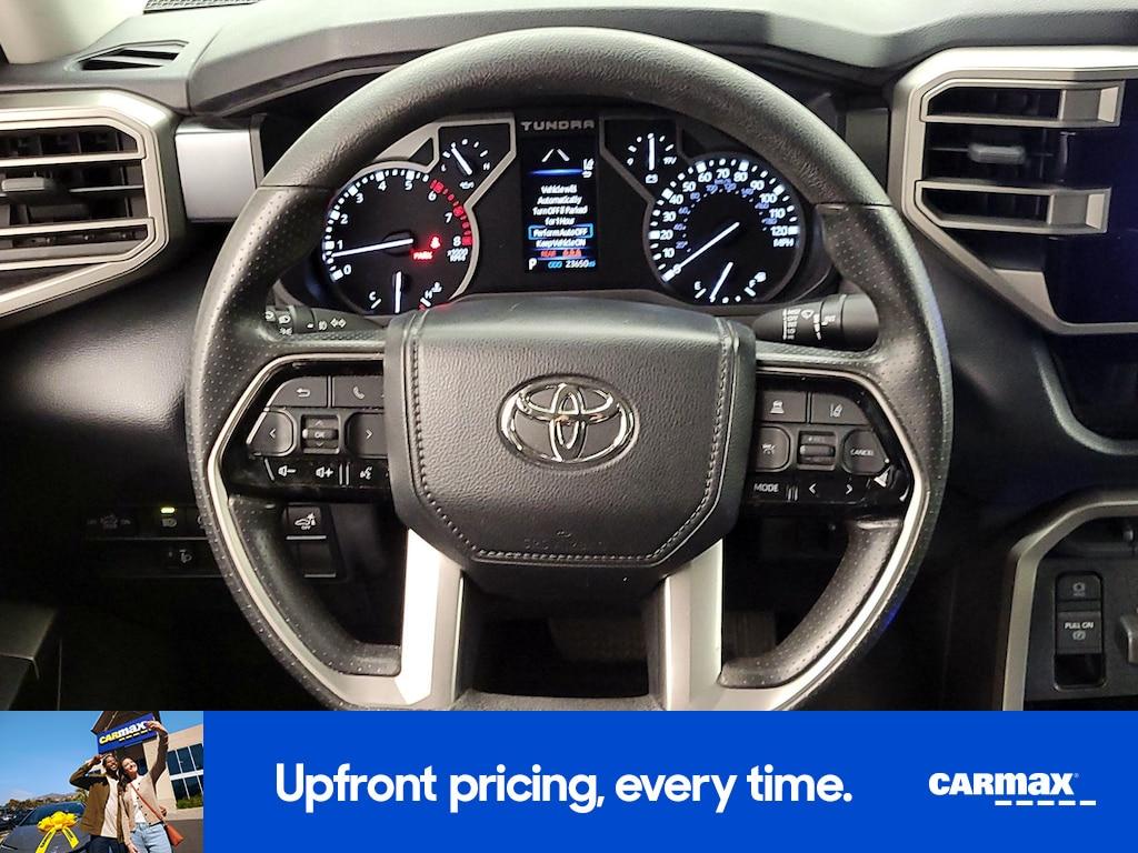 used 2022 Toyota Tundra car, priced at $38,998