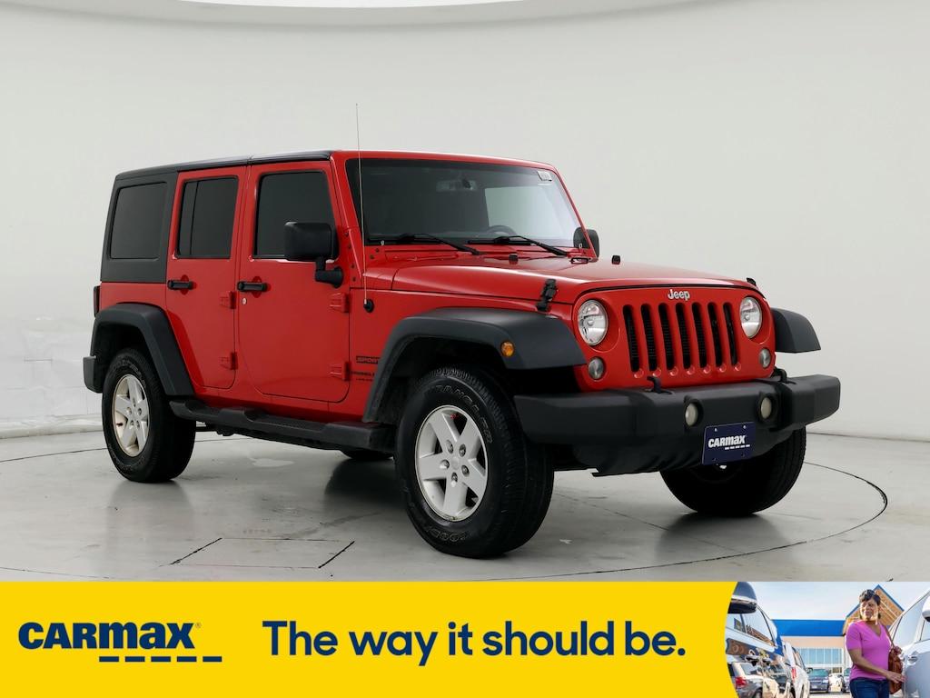 used 2018 Jeep Wrangler car, priced at $23,998