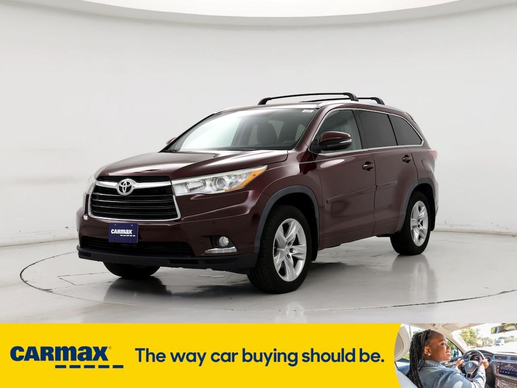 used 2015 Toyota Highlander car, priced at $21,998