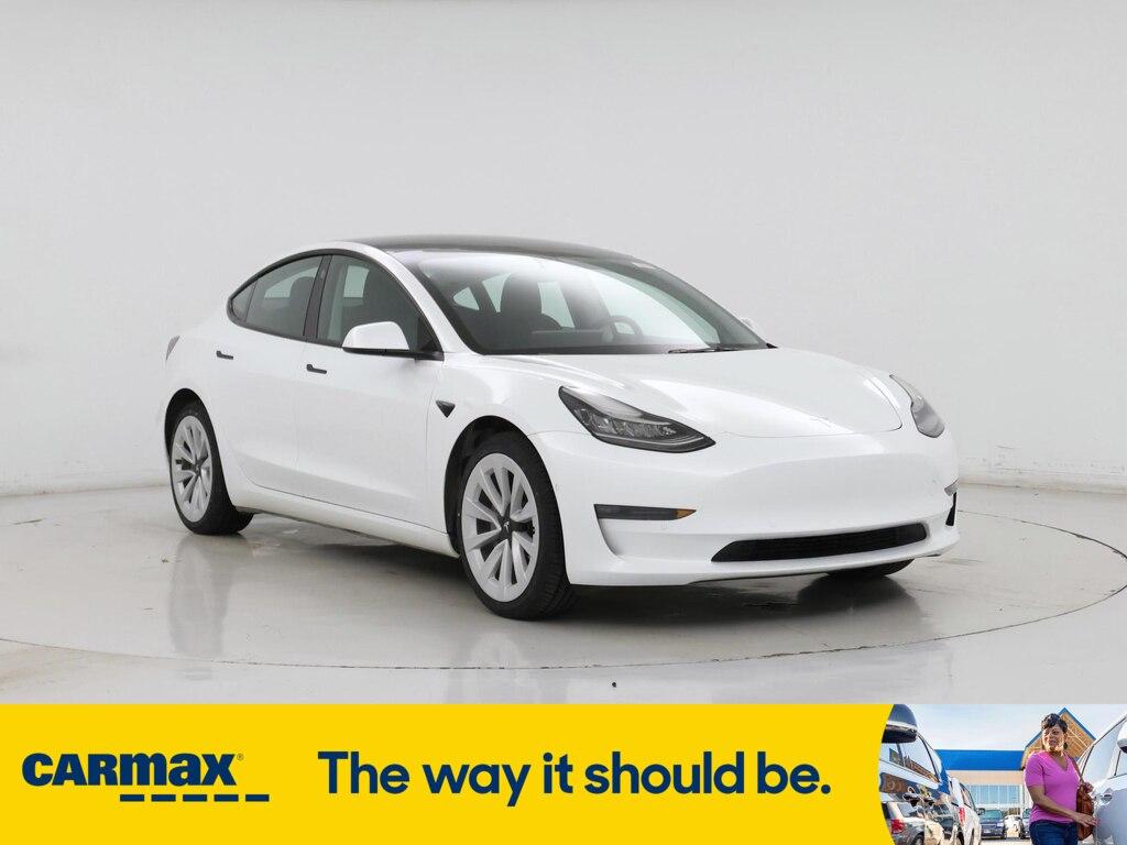 used 2022 Tesla Model 3 car, priced at $27,998