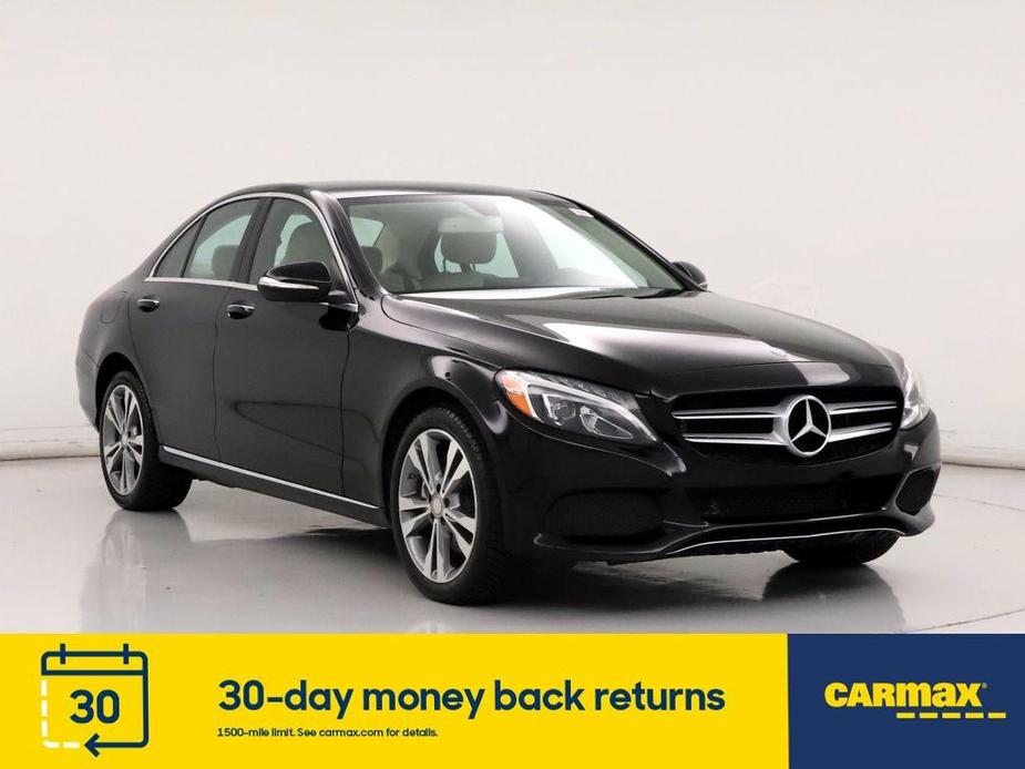 used 2015 Mercedes-Benz C-Class car, priced at $27,998