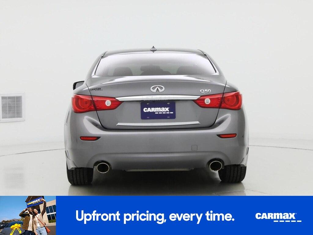 used 2015 INFINITI Q50 car, priced at $19,998
