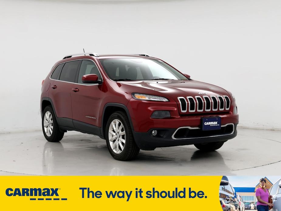 used 2015 Jeep Cherokee car, priced at $16,998