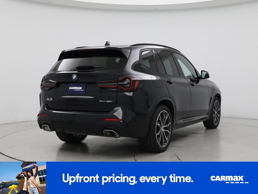 used 2022 BMW X3 car, priced at $37,998