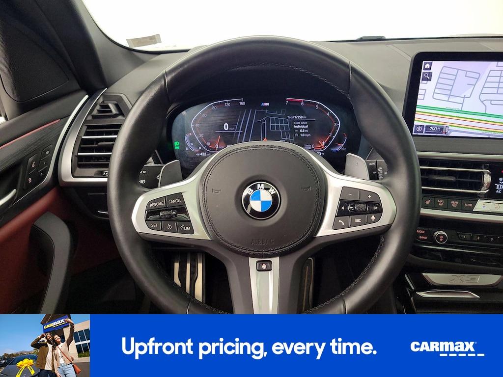 used 2022 BMW X3 car, priced at $37,998