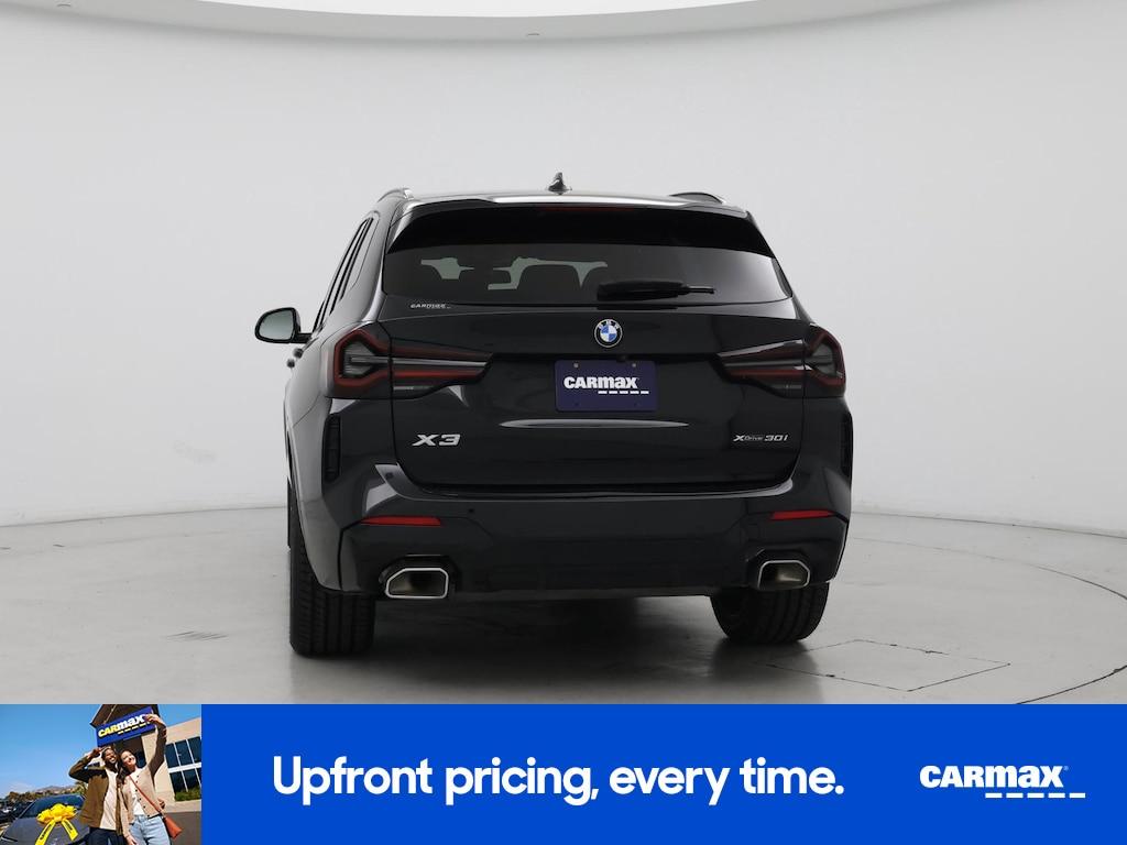 used 2022 BMW X3 car, priced at $37,998