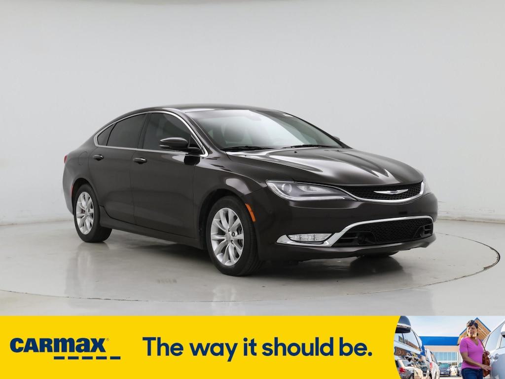 used 2015 Chrysler 200 car, priced at $14,599