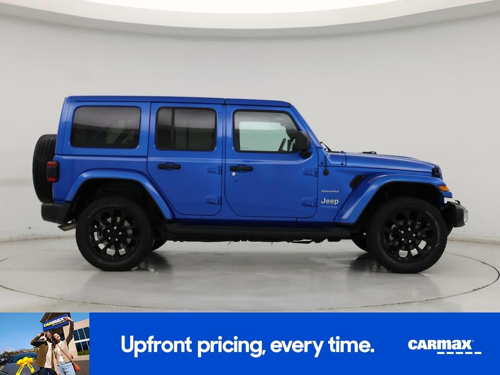 used 2021 Jeep Wrangler Unlimited 4xe car, priced at $29,998