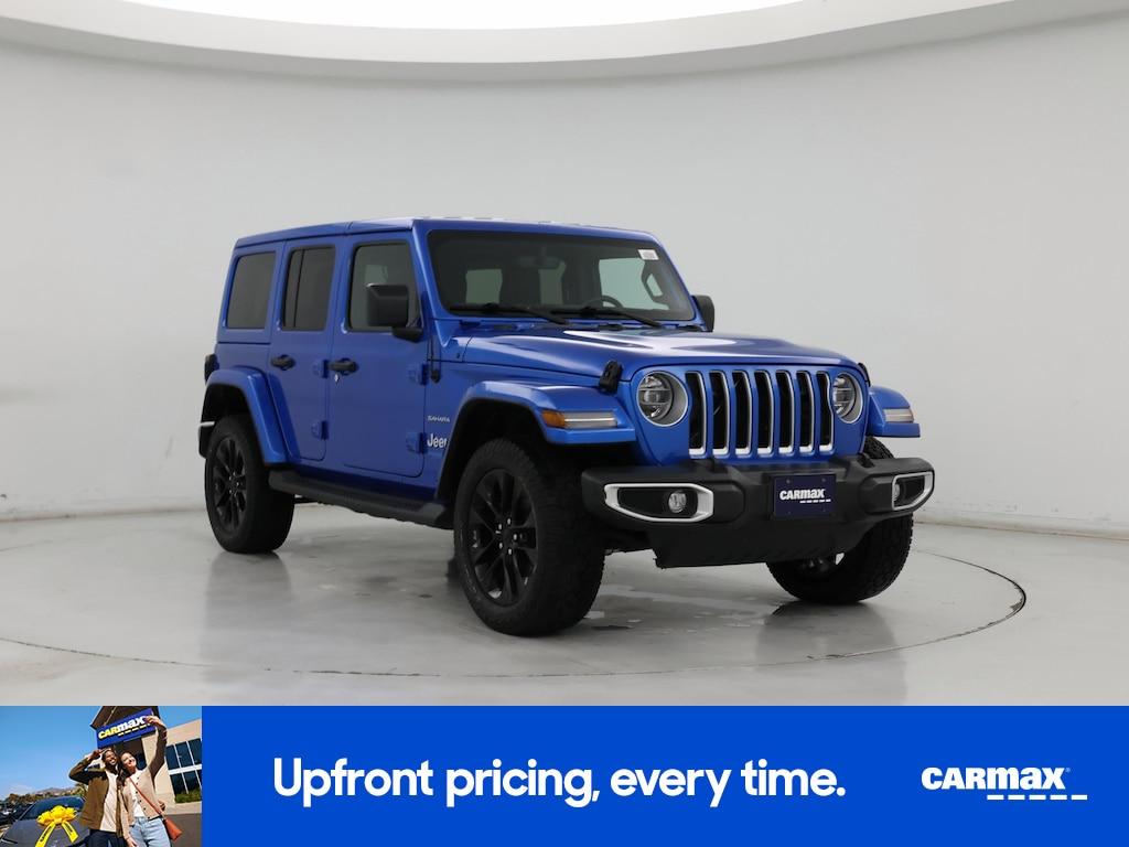 used 2021 Jeep Wrangler Unlimited 4xe car, priced at $29,998