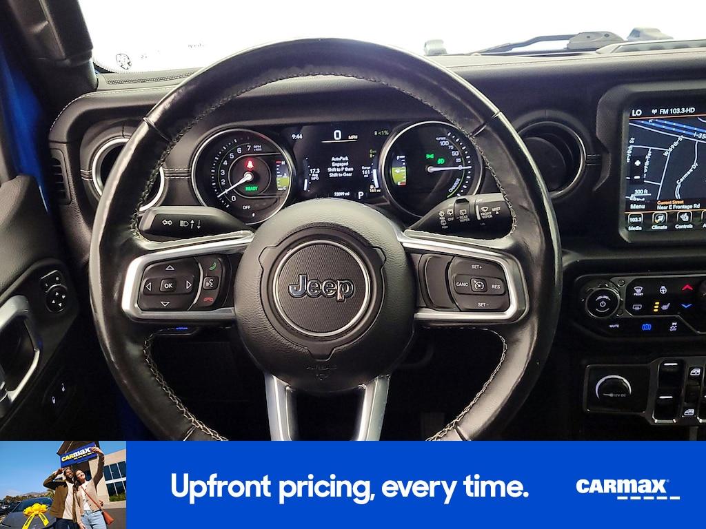 used 2021 Jeep Wrangler Unlimited 4xe car, priced at $29,998