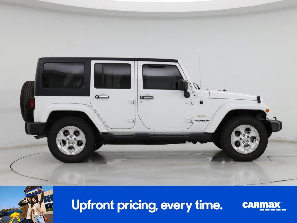 used 2015 Jeep Wrangler car, priced at $20,998