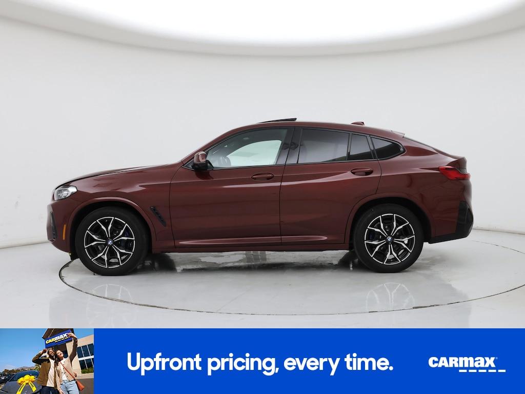 used 2022 BMW X4 car, priced at $34,998