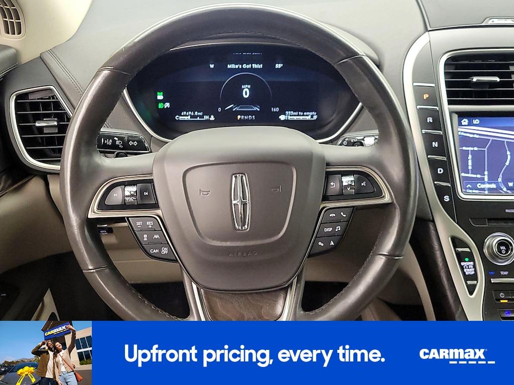 used 2019 Lincoln Nautilus car, priced at $26,998