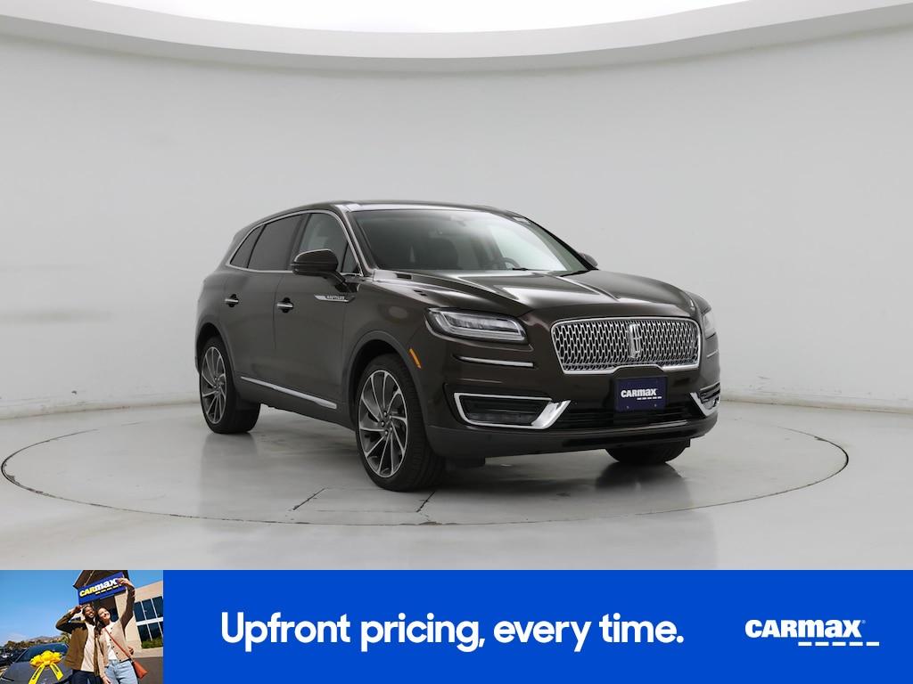 used 2019 Lincoln Nautilus car, priced at $26,998