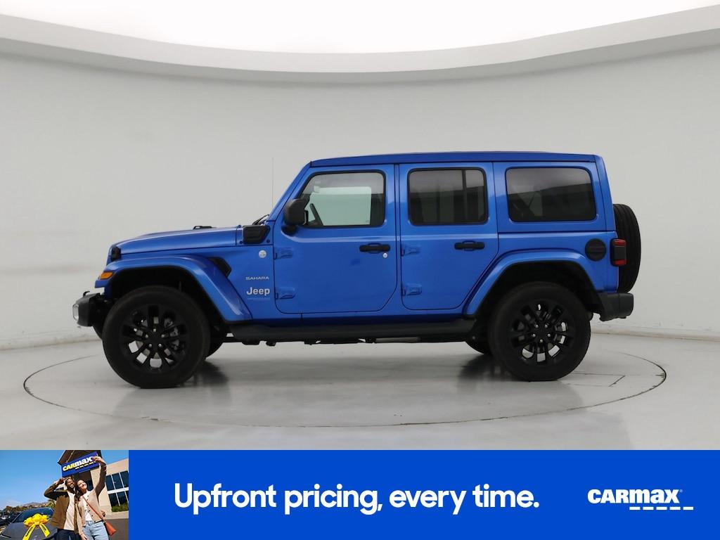 used 2021 Jeep Wrangler Unlimited 4xe car, priced at $29,998