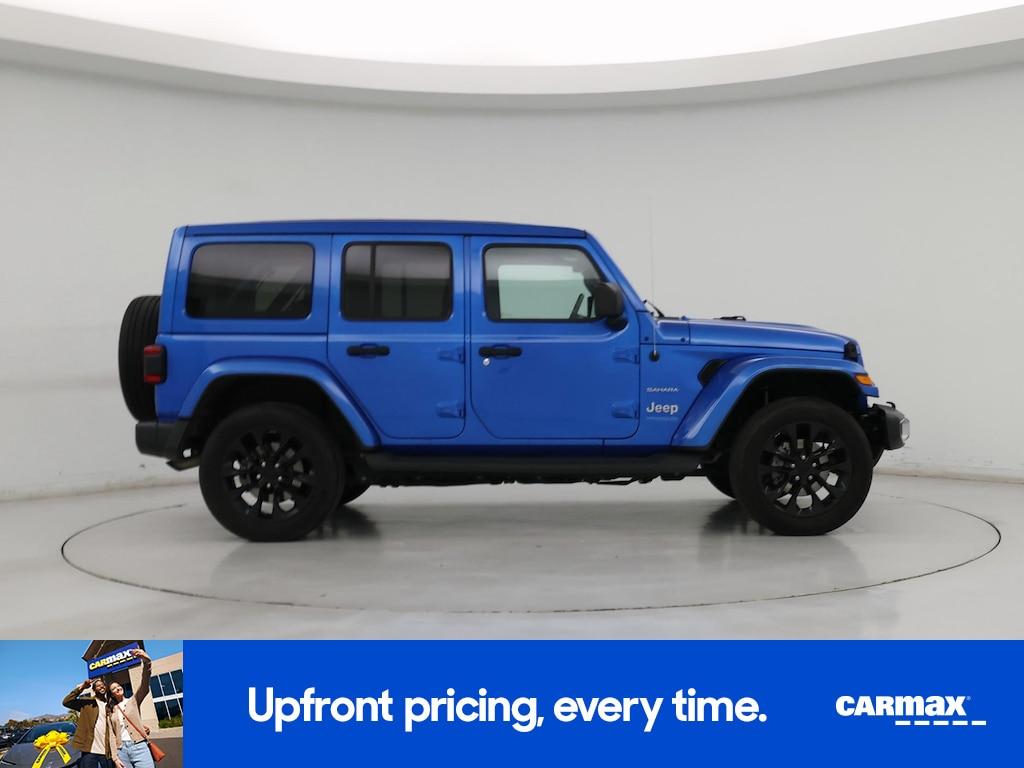used 2021 Jeep Wrangler Unlimited 4xe car, priced at $29,998