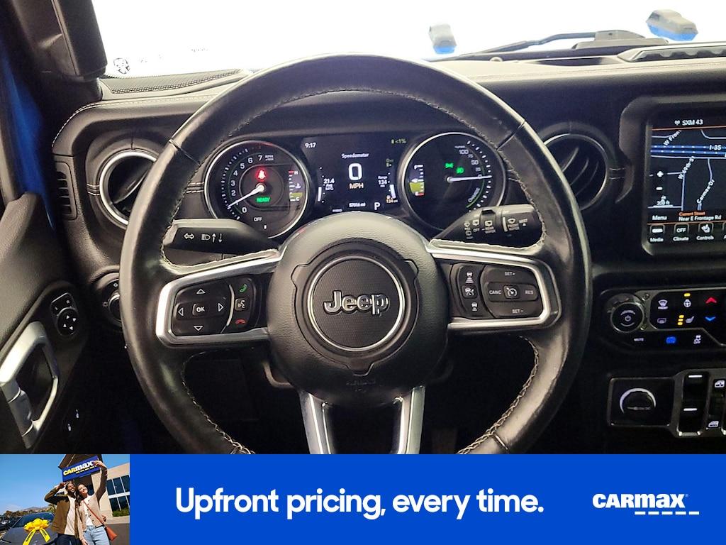 used 2021 Jeep Wrangler Unlimited 4xe car, priced at $29,998