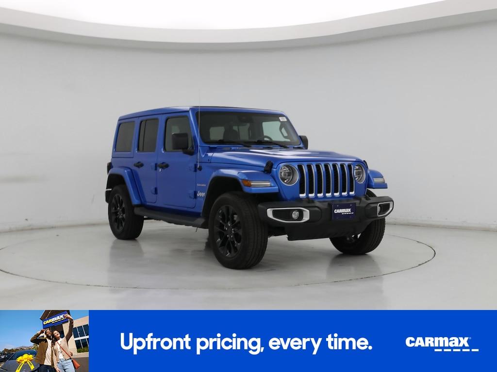 used 2021 Jeep Wrangler Unlimited 4xe car, priced at $29,998