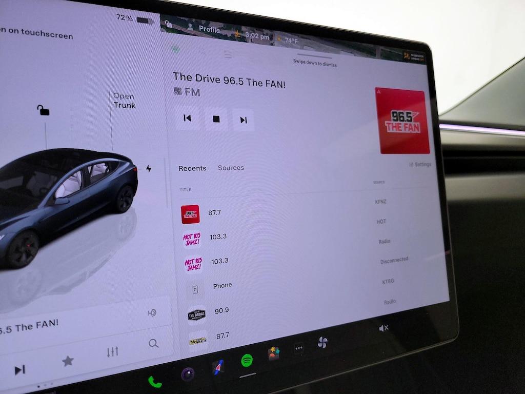 used 2025 Tesla Model 3 car, priced at $46,998