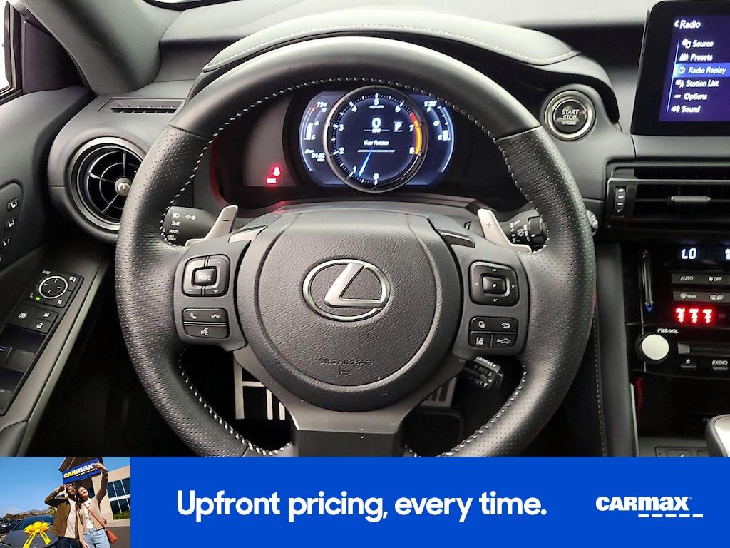 used 2025 Lexus IS 350 car, priced at $53,998