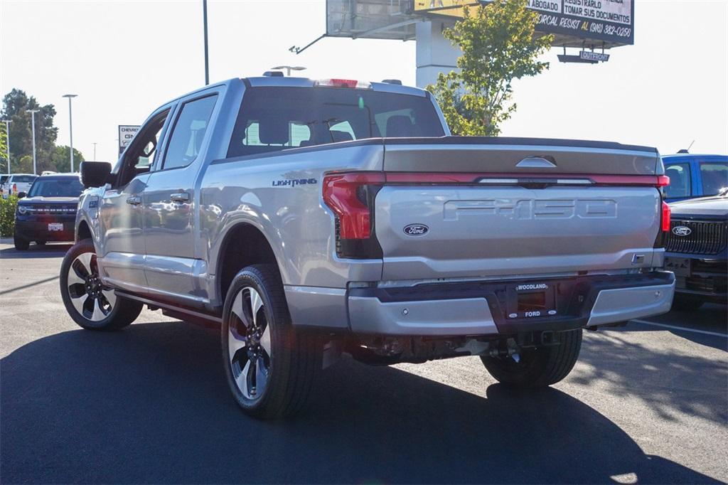 new 2025 Ford F-150 Lightning car, priced at $88,415