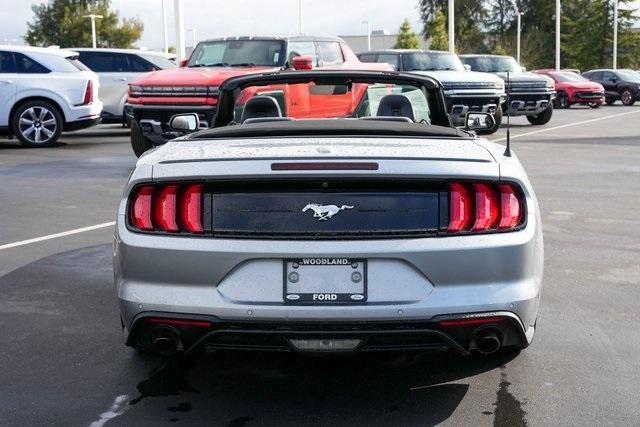 used 2022 Ford Mustang car, priced at $18,488