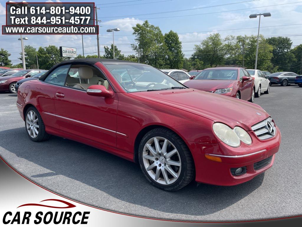 used 2007 Mercedes-Benz CLK-Class car, priced at $8,450