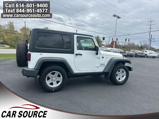 used 2016 Jeep Wrangler car, priced at $14,995