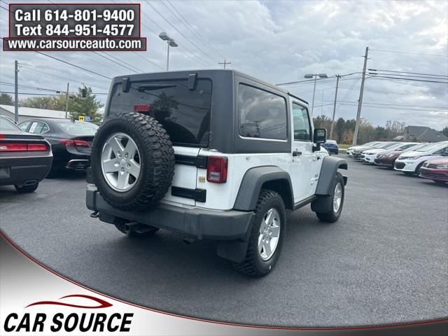 used 2016 Jeep Wrangler car, priced at $14,995