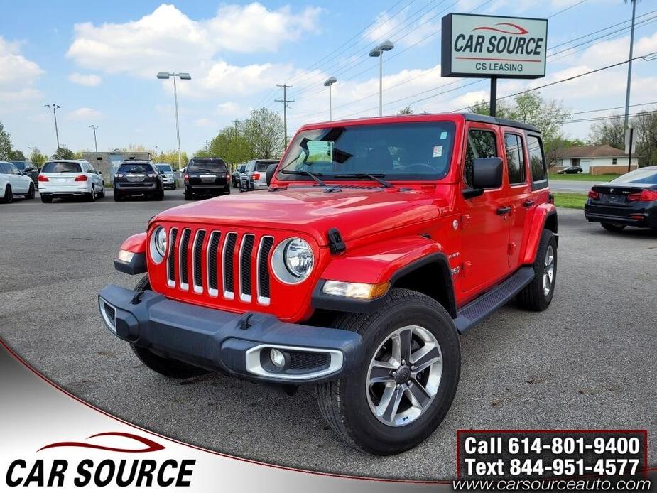 used 2020 Jeep Wrangler Unlimited car, priced at $27,250