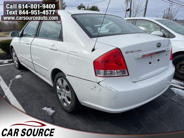 used 2007 Kia Spectra car, priced at $2,995